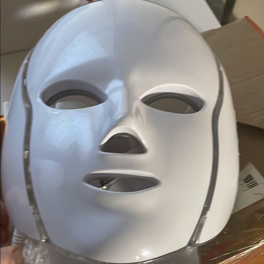 7 LED light face and neck Beauty mask use 15 min a day